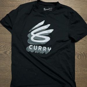 Steph curry logo under armour t-shirt